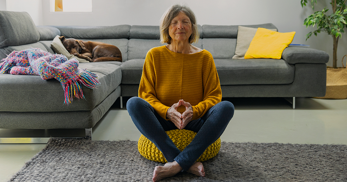 Tiefe Atemübungen können helfen, Angstzustände zu lindern