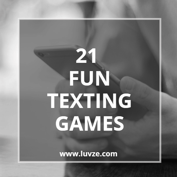 21 lustige SMS-Spiele zum Spielen mit einem Mann oder einem Mädchen