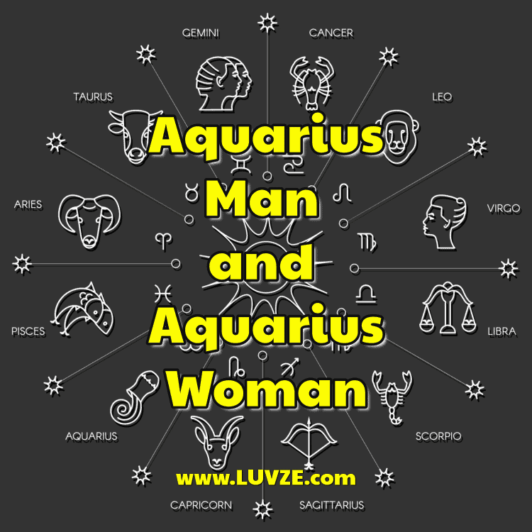 Wassermann-Mann und Wassermann-Frau