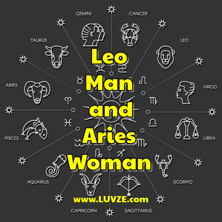 Löwe-Mann und Widder-Frau